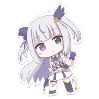 宵河しのん - Acrylic Key Chain - Key Chain - VTuber Size-100 x 100 (mm)