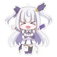 宵河しのん - Acrylic Key Chain - Key Chain - VTuber Size-100 x 100 (mm)
