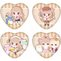 Natori Sana - Natori Sana x Sanrio characters - Heart Badge - Badge - VTuber