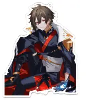 Ion Serenade - Acrylic Key Chain - Key Chain - VTuber Size-100 x 100 (mm)