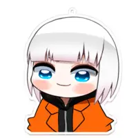 Rindo Wheel - Acrylic Key Chain - Key Chain - VTuber Size-100 x 100 (mm)