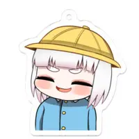 Rindo Wheel - Acrylic Key Chain - Key Chain - VTuber Size-50 x 50 (mm)