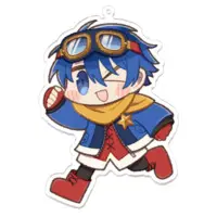 スカイ・アヴェニール - Acrylic Key Chain - Key Chain - VTuber Size-100 x 100 (mm)