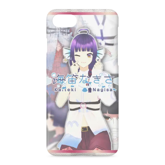 海笛なぎさ - Smartphone Cover - VTuber Size-iPhone 8 / 7 / SE2