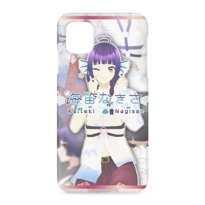 海笛なぎさ - Smartphone Cover - VTuber Size-iPhone 11