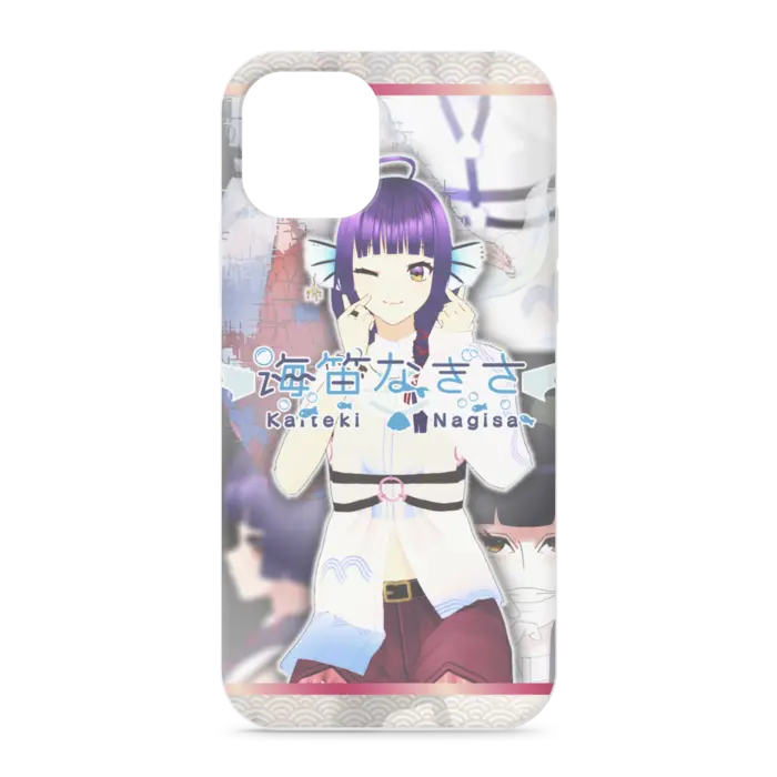 海笛なぎさ - Smartphone Cover - VTuber Size-iPhone12 / 12 Pro 