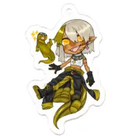 Harube Maro - Acrylic Key Chain - Key Chain - VTuber Size-50 x 50 (mm)