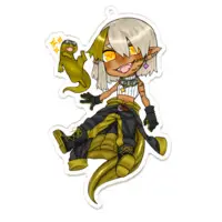 Harube Maro - Acrylic Key Chain - Key Chain - VTuber Size-100 x 100 (mm)