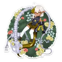 Harube Maro - Acrylic Key Chain - Key Chain - VTuber Size-100 x 100 (mm)