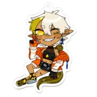 Harube Maro - Acrylic Key Chain - Key Chain - VTuber Size-70 x 70 (mm)