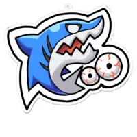 朝乃めざめ。 - Acrylic Key Chain - Key Chain - VTuber Size-100 x 100 (mm)