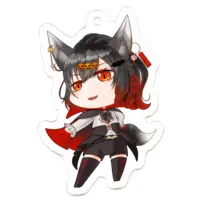 八つ刻モナカ - Acrylic Key Chain - Key Chain - VTuber Size-50 (mm)