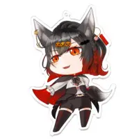 八つ刻モナカ - Acrylic Key Chain - Key Chain - VTuber Size-100 (mm)