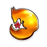 八つ刻モナカ - Badge - VTuber Size-70 x 70 (mm)