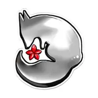 八つ刻モナカ - Badge - VTuber Size-100 x 100 (mm)