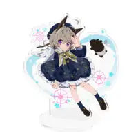夢野つむぎ - Acrylic stand - VTuber Size-100x100mm