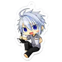Nakami Zanne - Acrylic Key Chain - Key Chain - VTuber Size-50 x 50 (mm)
