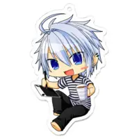 Nakami Zanne - Acrylic Key Chain - Key Chain - VTuber Size-70 x 70 (mm)