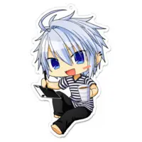 Nakami Zanne - Acrylic Key Chain - Key Chain - VTuber Size-100 x 100 (mm)