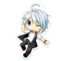 Nakami Zanne - Acrylic Key Chain - Key Chain - VTuber Size-70 x 70 (mm)
