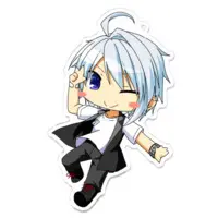Nakami Zanne - Acrylic Key Chain - Key Chain - VTuber Size-100 x 100 (mm)