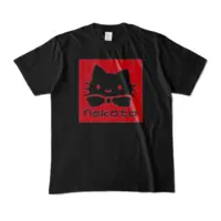 Nekota Shizuku - Clothes - T-shirts - VTuber Size-M