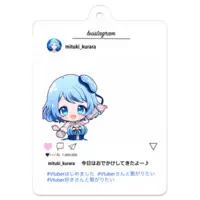満月くらら - Acrylic Key Chain - Key Chain - VTuber Size-50 x 50 (mm)