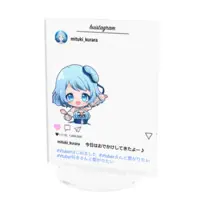 満月くらら - Acrylic stand - VTuber Size-100x100mm