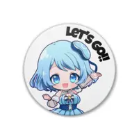 満月くらら - Badge - VTuber Size-38mm