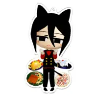 Kani - Acrylic Key Chain - Key Chain - VTuber Size-100 x 100 (mm)