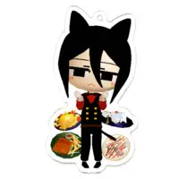 Kani - Acrylic Key Chain - Key Chain - VTuber Size-70 x 70 (mm)