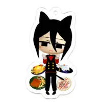 Kani - Acrylic Key Chain - Key Chain - VTuber Size-50 x 50 (mm)