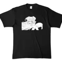 怪獣さん - Clothes - T-shirts - VTuber Size-XL