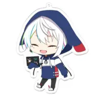 神影愁 - Acrylic Key Chain - Key Chain - VTuber Size-100 x 100 (mm)