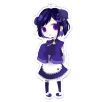 甘莉 にな - Acrylic Key Chain - Key Chain - VTuber Size-100 x 100 (mm)