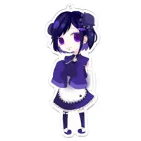 甘莉 にな - Acrylic Key Chain - Key Chain - VTuber Size-100 x 100 (mm)