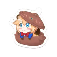 Itoisyun - Acrylic Key Chain - Key Chain - VTuber Size-50 x 50 (mm)