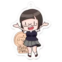 真園萬子(まぞのたかこ) - Acrylic Key Chain - Key Chain - VTuber Size-50 x 50 (mm)