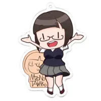 真園萬子(まぞのたかこ) - Acrylic Key Chain - Key Chain - VTuber Size-70 x 70 (mm)