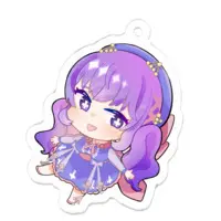 Asuyume Kanae - Acrylic Key Chain - Key Chain - VTuber Size-50 x 50 (mm)