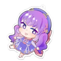 Asuyume Kanae - Acrylic Key Chain - Key Chain - VTuber Size-70 x 70 (mm)