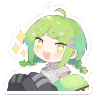 Wanibuchi Nanami - Key Chain - Acrylic Key Chain - VTuber Size-50 x 50 (mm)