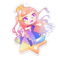 Utakata Shirabe - Acrylic Key Chain - Key Chain - VTuber Size-100 x 100 (mm)