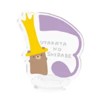 Utakata Shirabe - Acrylic stand - VTuber Size-50x50mm