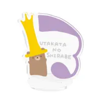 Utakata Shirabe - Acrylic stand - VTuber Size-70x70mm