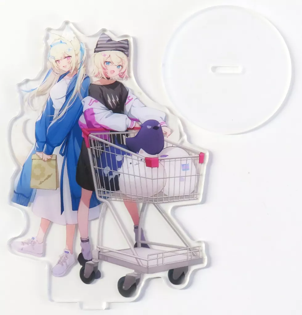 Mococo Abyssgard & Fuwawa Abyssgard - Acrylic stand - hololive English