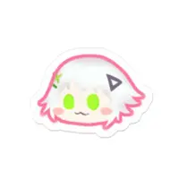 Zaku - Badge - VTuber Size-50 x 50 (mm)