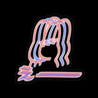 Zaku - Stickers - VTuber Size-100 x 100 (mm)