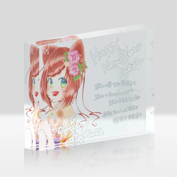 Aiu Itoi - Acrylic Block - VTuber
