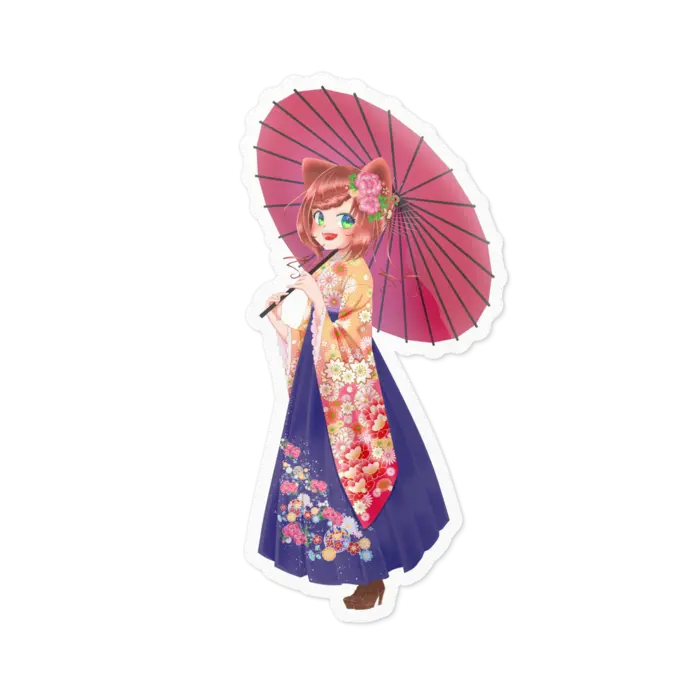 Aiu Itoi - Stickers - VTuber